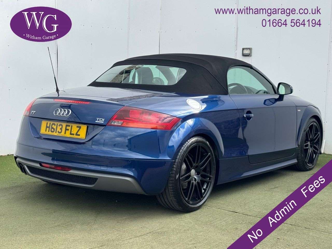 A 2013 AUDI TT 2.0 TDI Black Edition Roadster 2dr Diesel Manual quattro Euro 5 (170 ps) A 2013 AUDI TT 2.0 TDI Black Edition Roadster 2dr Diesel Manual quattro Euro 5 (170 ps)