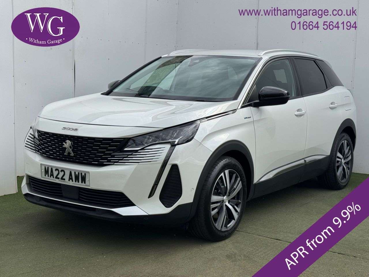 A 2022 PEUGEOT 3008 1.6 13.2kWh Allure Premium SUV 5dr Petrol Plug-in Hybrid e-EAT Euro 6 (s/s) A 2022 PEUGEOT 3008 1.6 13.2kWh Allure Premium SUV 5dr Petrol Plug-in Hybrid e-EAT Euro 6 (s/s)