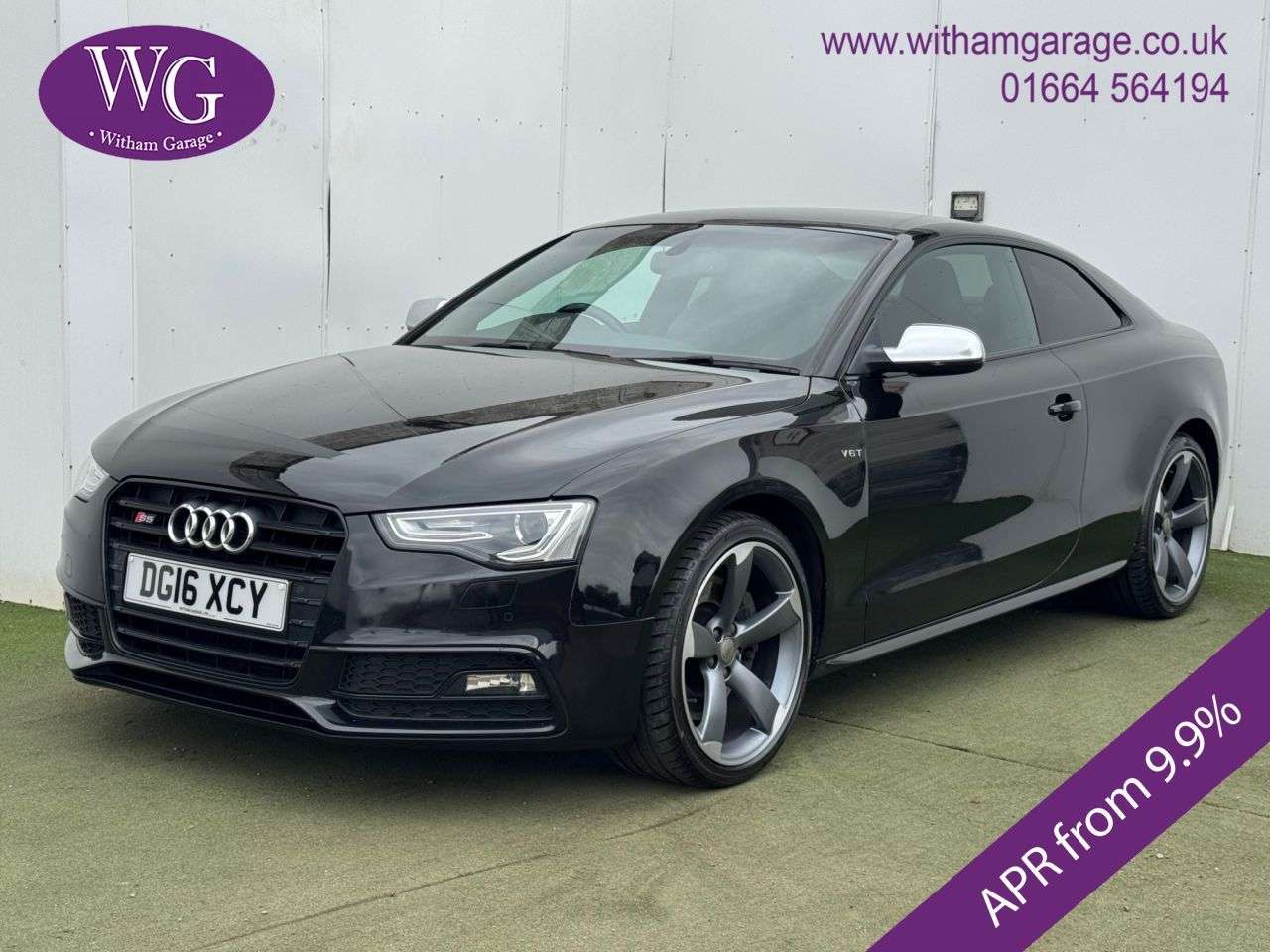 A 2016 AUDI S5 3.0 TFSI V6 Black Edition Coupe 2dr Petrol S Tronic quattro Euro 6 (s/s) (3 A 2016 AUDI S5 3.0 TFSI V6 Black Edition Coupe 2dr Petrol S Tronic quattro Euro 6 (s/s) (3