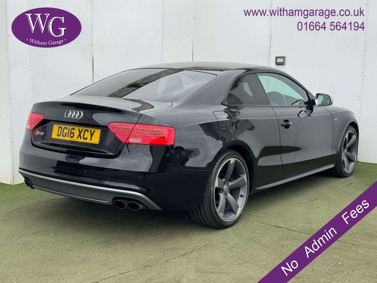 A 2016 AUDI S5 3.0 TFSI V6 Black Edition Coupe 2dr Petrol S Tronic quattro Euro 6 (s/s) (3 A 2016 AUDI S5 3.0 TFSI V6 Black Edition Coupe 2dr Petrol S Tronic quattro Euro 6 (s/s) (3