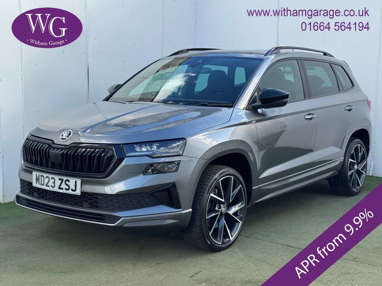 A 2023 SKODA KAROQ 1.5 TSI ACT SportLine SUV 5dr Petrol DSG Euro 6 (s/s) (150 ps) A 2023 SKODA KAROQ 1.5 TSI ACT SportLine SUV 5dr Petrol DSG Euro 6 (s/s) (150 ps)