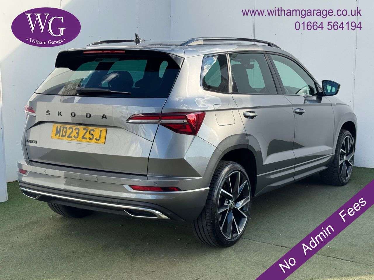 A 2023 SKODA KAROQ 1.5 TSI ACT SportLine SUV 5dr Petrol DSG Euro 6 (s/s) (150 ps) A 2023 SKODA KAROQ 1.5 TSI ACT SportLine SUV 5dr Petrol DSG Euro 6 (s/s) (150 ps)