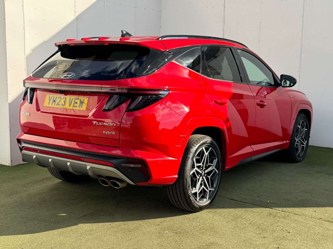 A 2023 HYUNDAI TUCSON 1.6 h T-GDi N Line SUV 5dr Petrol Hybrid Auto Euro 6 (s/s) (230 ps) A 2023 HYUNDAI TUCSON 1.6 h T-GDi N Line SUV 5dr Petrol Hybrid Auto Euro 6 (s/s) (230 ps)
