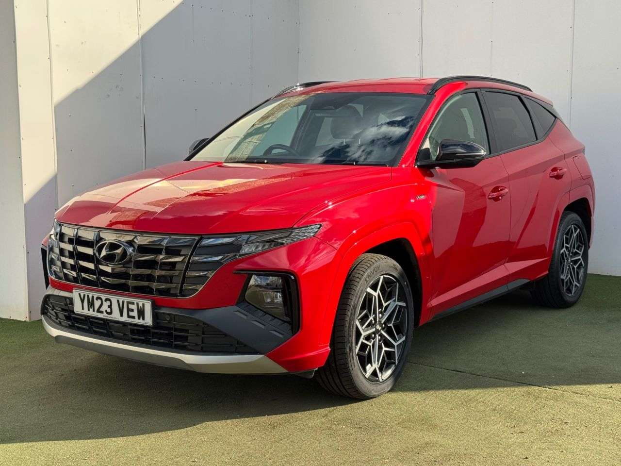 A 2023 HYUNDAI TUCSON 1.6 h T-GDi N Line SUV 5dr Petrol Hybrid Auto Euro 6 (s/s) (230 ps) A 2023 HYUNDAI TUCSON 1.6 h T-GDi N Line SUV 5dr Petrol Hybrid Auto Euro 6 (s/s) (230 ps)