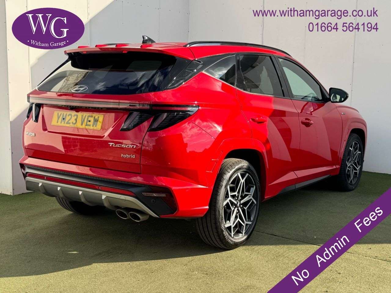 A 2023 HYUNDAI TUCSON 1.6 h T-GDi N Line SUV 5dr Petrol Hybrid Auto Euro 6 (s/s) (230 ps) A 2023 HYUNDAI TUCSON 1.6 h T-GDi N Line SUV 5dr Petrol Hybrid Auto Euro 6 (s/s) (230 ps)