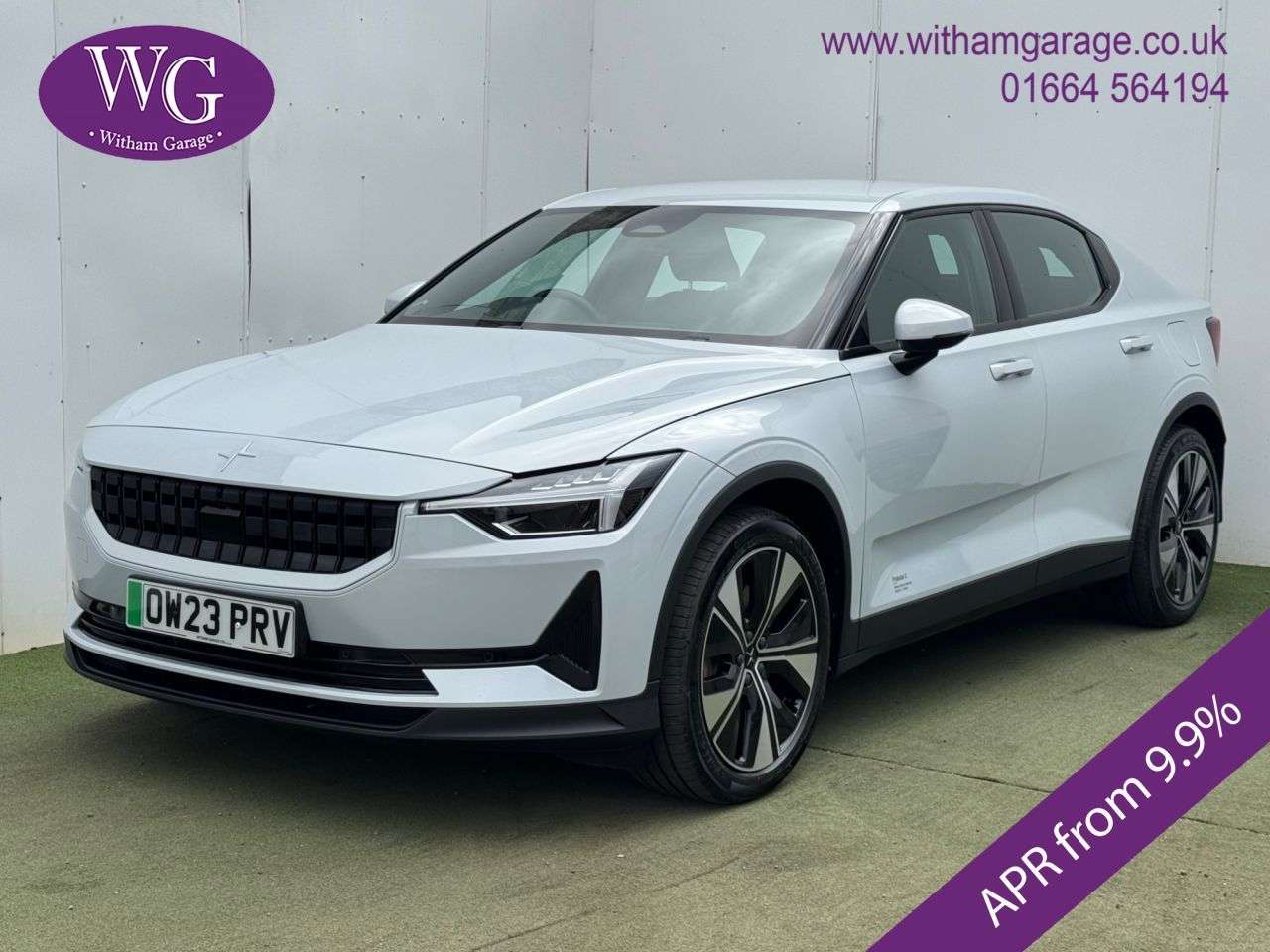 A 2023 POLESTAR POLESTAR 2 Single Motor 69kWh Standard Range Fastback 5dr Electric Auto FWD (231 ps) A 2023 POLESTAR POLESTAR 2 Single Motor 69kWh Standard Range Fastback 5dr Electric Auto FWD (231 ps)