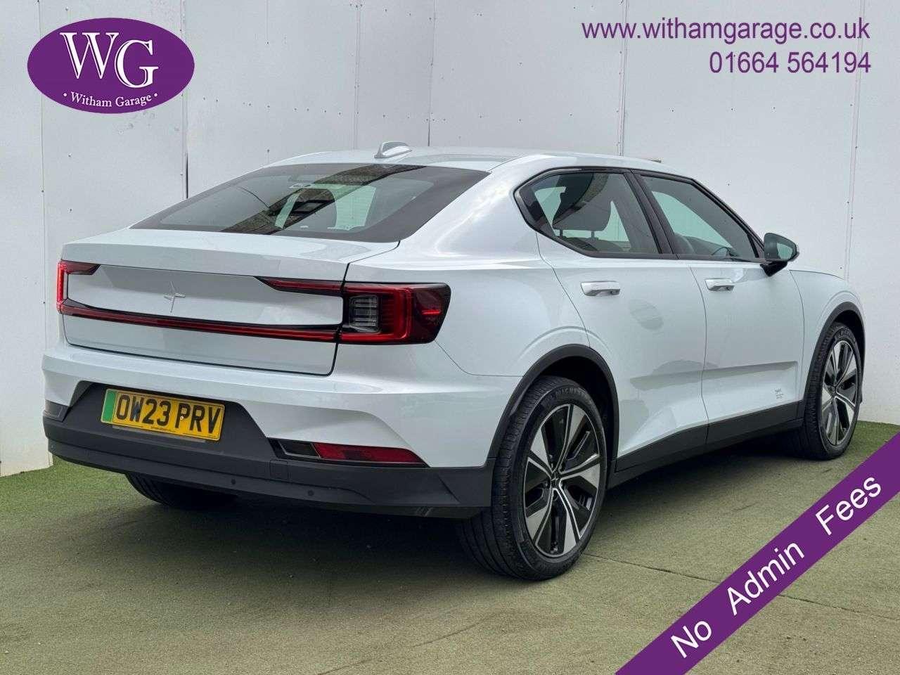 A 2023 POLESTAR POLESTAR 2 Single Motor 69kWh Standard Range Fastback 5dr Electric Auto FWD (231 ps) A 2023 POLESTAR POLESTAR 2 Single Motor 69kWh Standard Range Fastback 5dr Electric Auto FWD (231 ps)