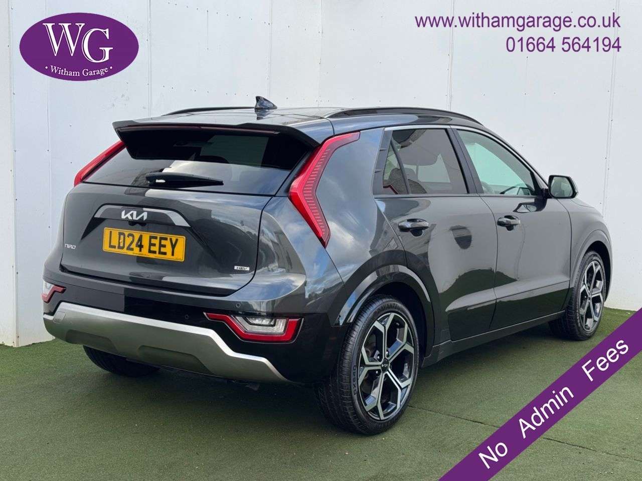 A 2024 KIA NIRO 1.6h GDi 3 SUV 5dr Petrol Hybrid DCT Euro 6 (s/s) (139 bhp) A 2024 KIA NIRO 1.6h GDi 3 SUV 5dr Petrol Hybrid DCT Euro 6 (s/s) (139 bhp)