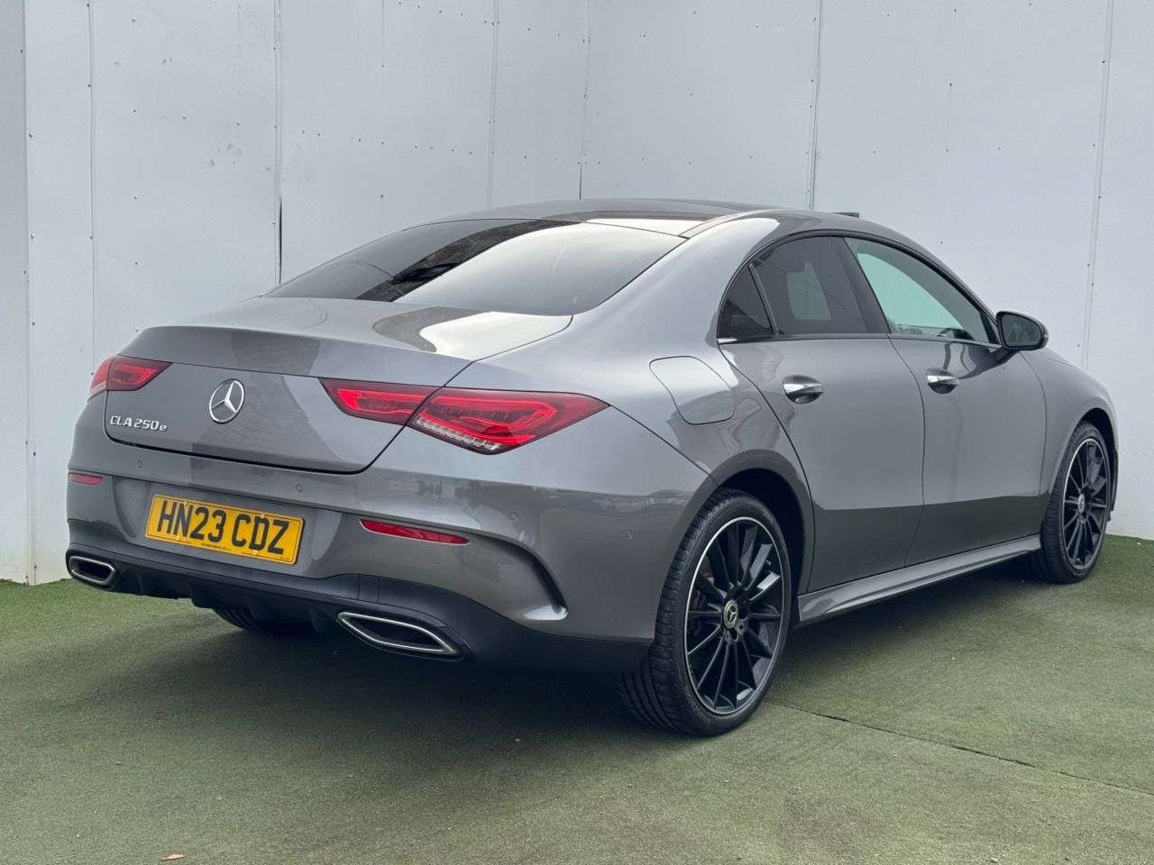 A 2023 MERCEDES-BENZ CLA 1.3 CLA250e 15.6kWh AMG Line Night Edition (Premium Plus) Coupe 4dr Petrol A 2023 MERCEDES-BENZ CLA 1.3 CLA250e 15.6kWh AMG Line Night Edition (Premium Plus) Coupe 4dr Petrol