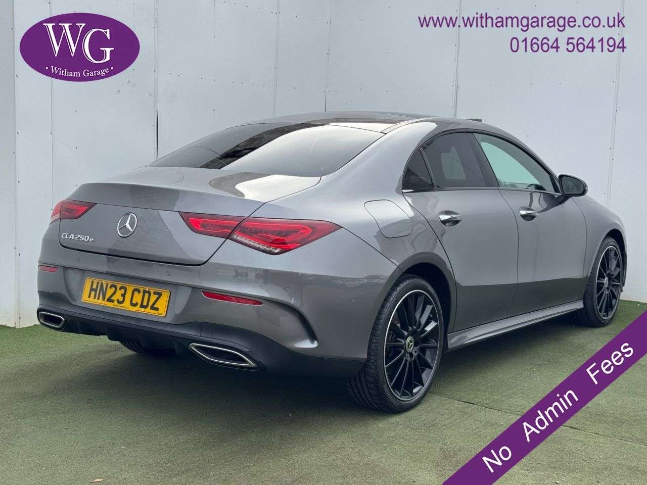 A 2023 MERCEDES-BENZ CLA 1.3 CLA250e 15.6kWh AMG Line Night Edition (Premium Plus) Coupe 4dr Petrol A 2023 MERCEDES-BENZ CLA 1.3 CLA250e 15.6kWh AMG Line Night Edition (Premium Plus) Coupe 4dr Petrol