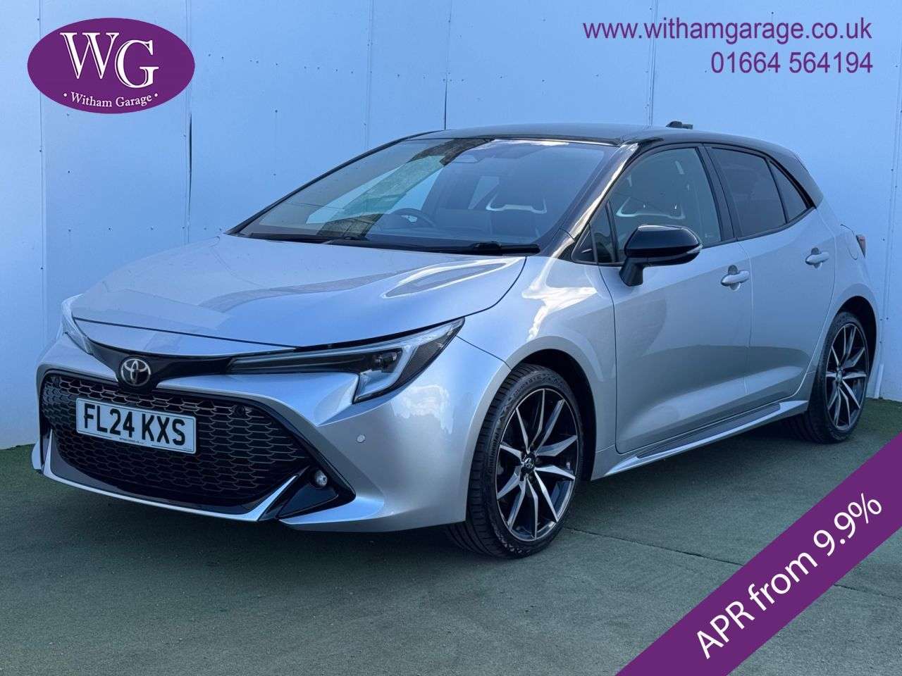 A 2024 TOYOTA COROLLA 2.0 VVT-h GR SPORT Hatchback 5dr Petrol Hybrid CVT Euro 6 (s/s) (196 ps) A 2024 TOYOTA COROLLA 2.0 VVT-h GR SPORT Hatchback 5dr Petrol Hybrid CVT Euro 6 (s/s) (196 ps)