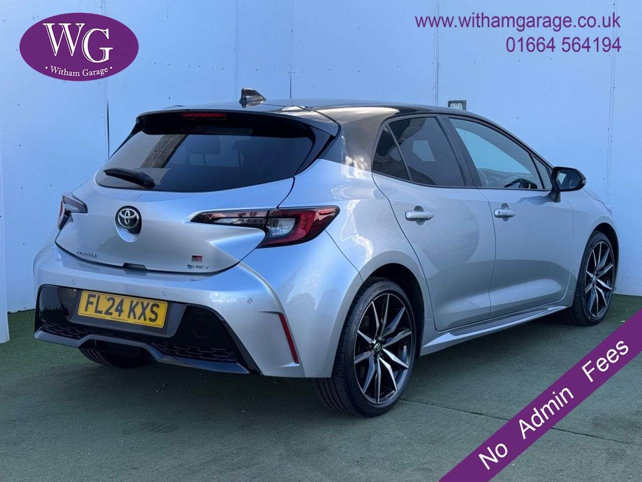 A 2024 TOYOTA COROLLA 2.0 VVT-h GR SPORT Hatchback 5dr Petrol Hybrid CVT Euro 6 (s/s) (196 ps) A 2024 TOYOTA COROLLA 2.0 VVT-h GR SPORT Hatchback 5dr Petrol Hybrid CVT Euro 6 (s/s) (196 ps)