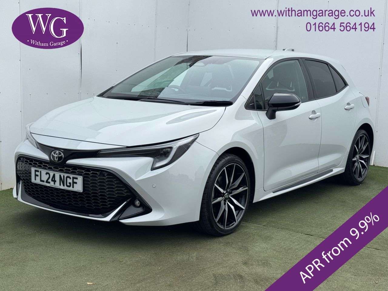 A 2024 TOYOTA COROLLA 1.8 VVT-h GR SPORT Hatchback 5dr Petrol Hybrid CVT Euro 6 (s/s) (140 ps) A 2024 TOYOTA COROLLA 1.8 VVT-h GR SPORT Hatchback 5dr Petrol Hybrid CVT Euro 6 (s/s) (140 ps)