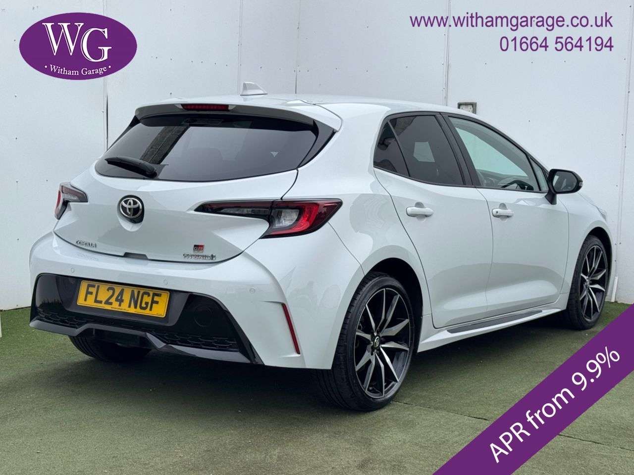 A 2024 TOYOTA COROLLA 1.8 VVT-h GR SPORT Hatchback 5dr Petrol Hybrid CVT Euro 6 (s/s) (140 ps) A 2024 TOYOTA COROLLA 1.8 VVT-h GR SPORT Hatchback 5dr Petrol Hybrid CVT Euro 6 (s/s) (140 ps)