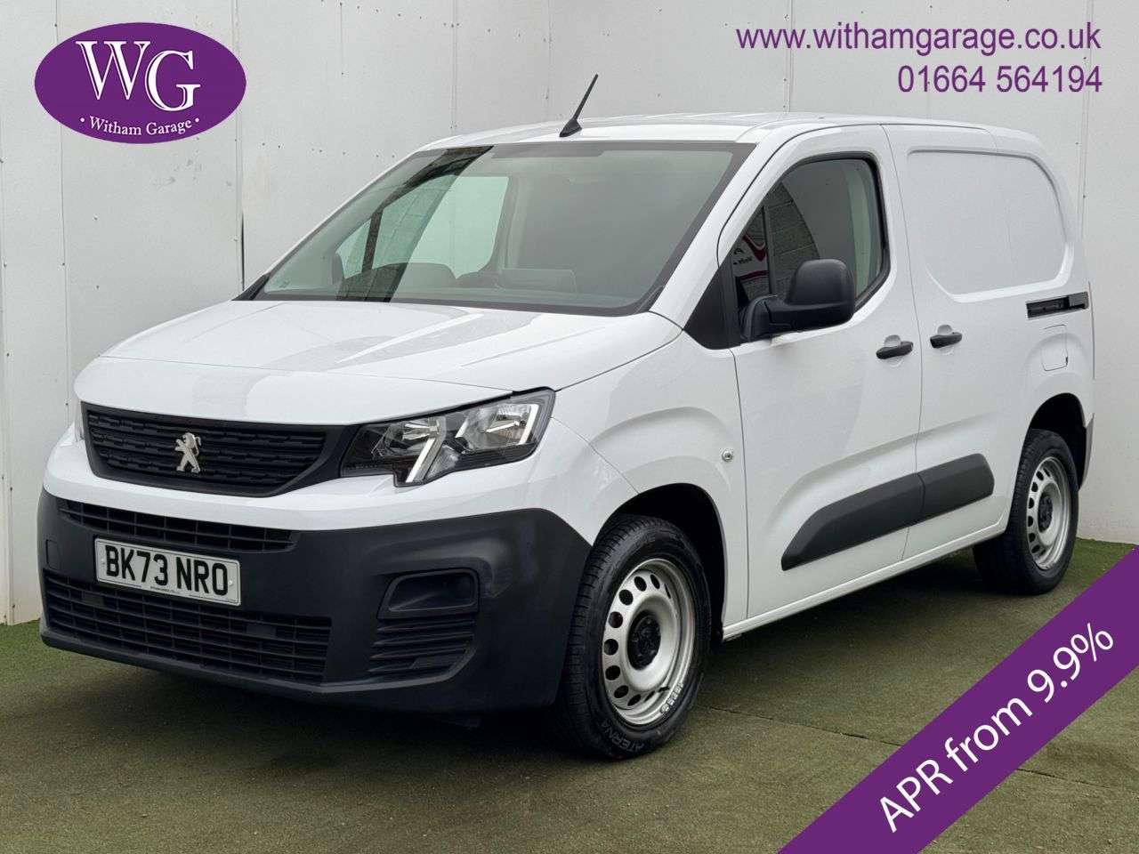A 2023 PEUGEOT PARTNER 1.5 BlueHDi 1000 Professional Premium + Standard Panel Van 5dr Diesel Manua A 2023 PEUGEOT PARTNER 1.5 BlueHDi 1000 Professional Premium + Standard Panel Van 5dr Diesel Manua