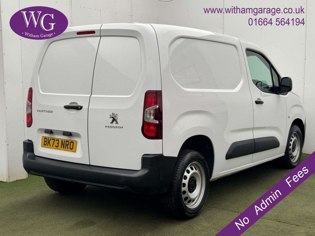 A 2023 PEUGEOT PARTNER 1.5 BlueHDi 1000 Professional Premium + Standard Panel Van 5dr Diesel Manua A 2023 PEUGEOT PARTNER 1.5 BlueHDi 1000 Professional Premium + Standard Panel Van 5dr Diesel Manua