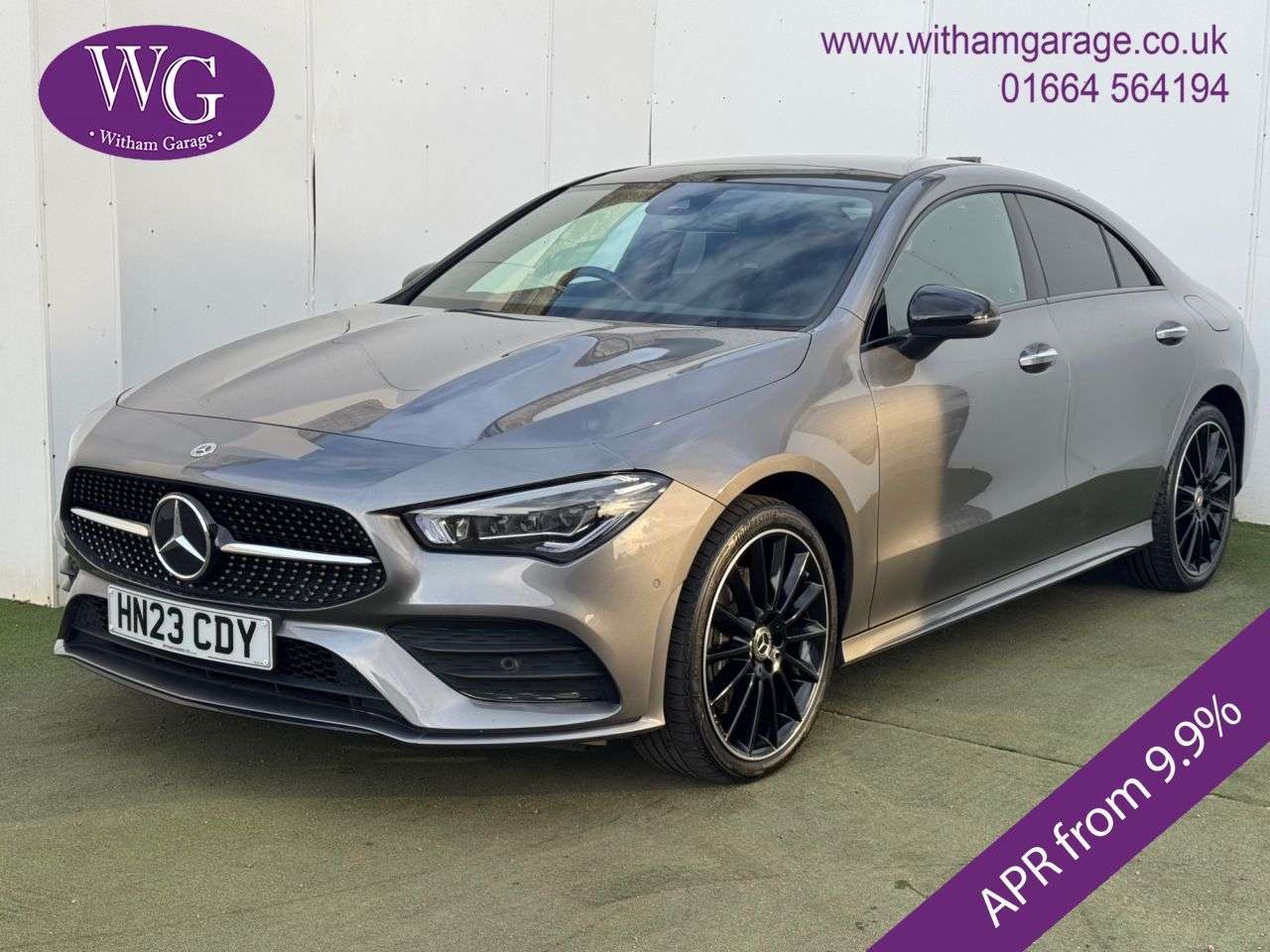 A 2023 MERCEDES-BENZ CLA 1.3 CLA250e 15.6kWh AMG Line Night Edition (Premium Plus) Coupe 4dr Petrol A 2023 MERCEDES-BENZ CLA 1.3 CLA250e 15.6kWh AMG Line Night Edition (Premium Plus) Coupe 4dr Petrol