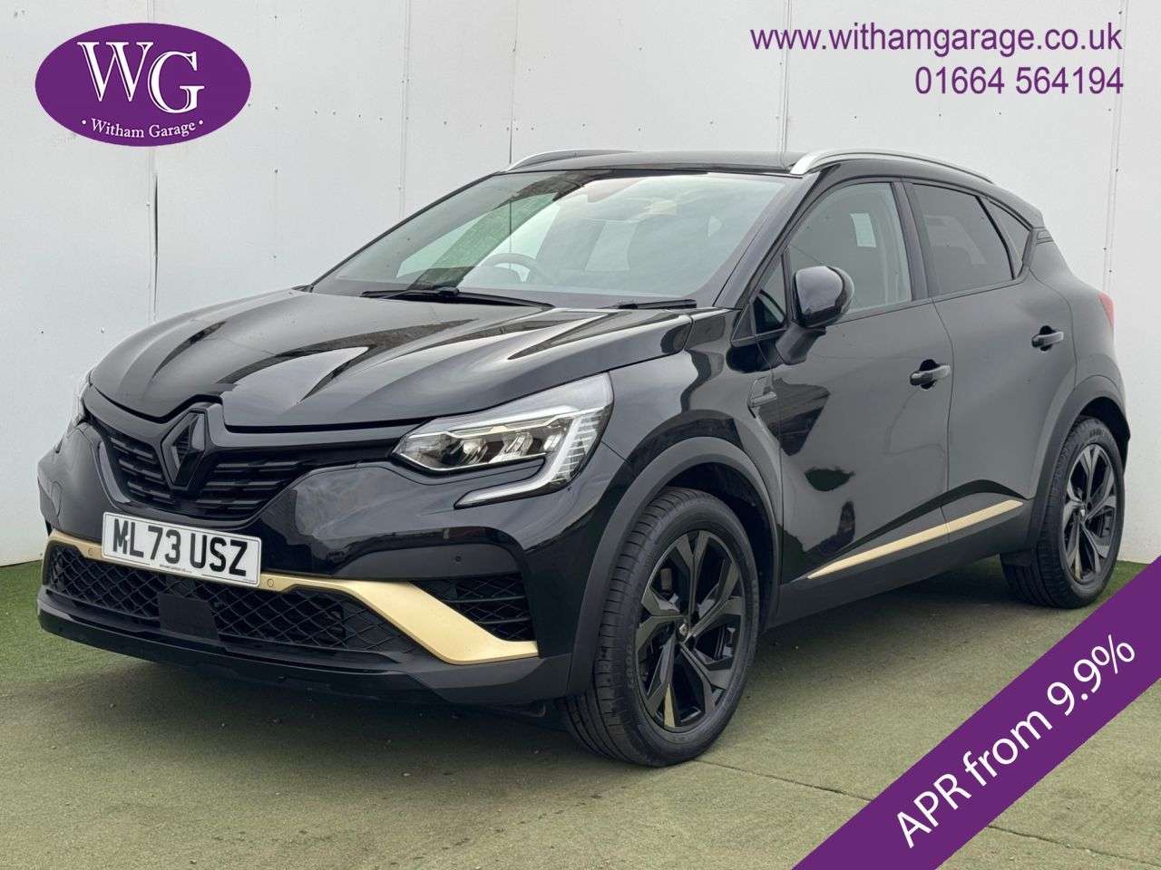 A 2023 RENAULT CAPTUR 1.6 E-TECH E-Tech engineered SUV 5dr Petrol Hybrid Auto Euro 6 (s/s) (145 p A 2023 RENAULT CAPTUR 1.6 E-TECH E-Tech engineered SUV 5dr Petrol Hybrid Auto Euro 6 (s/s) (145 p