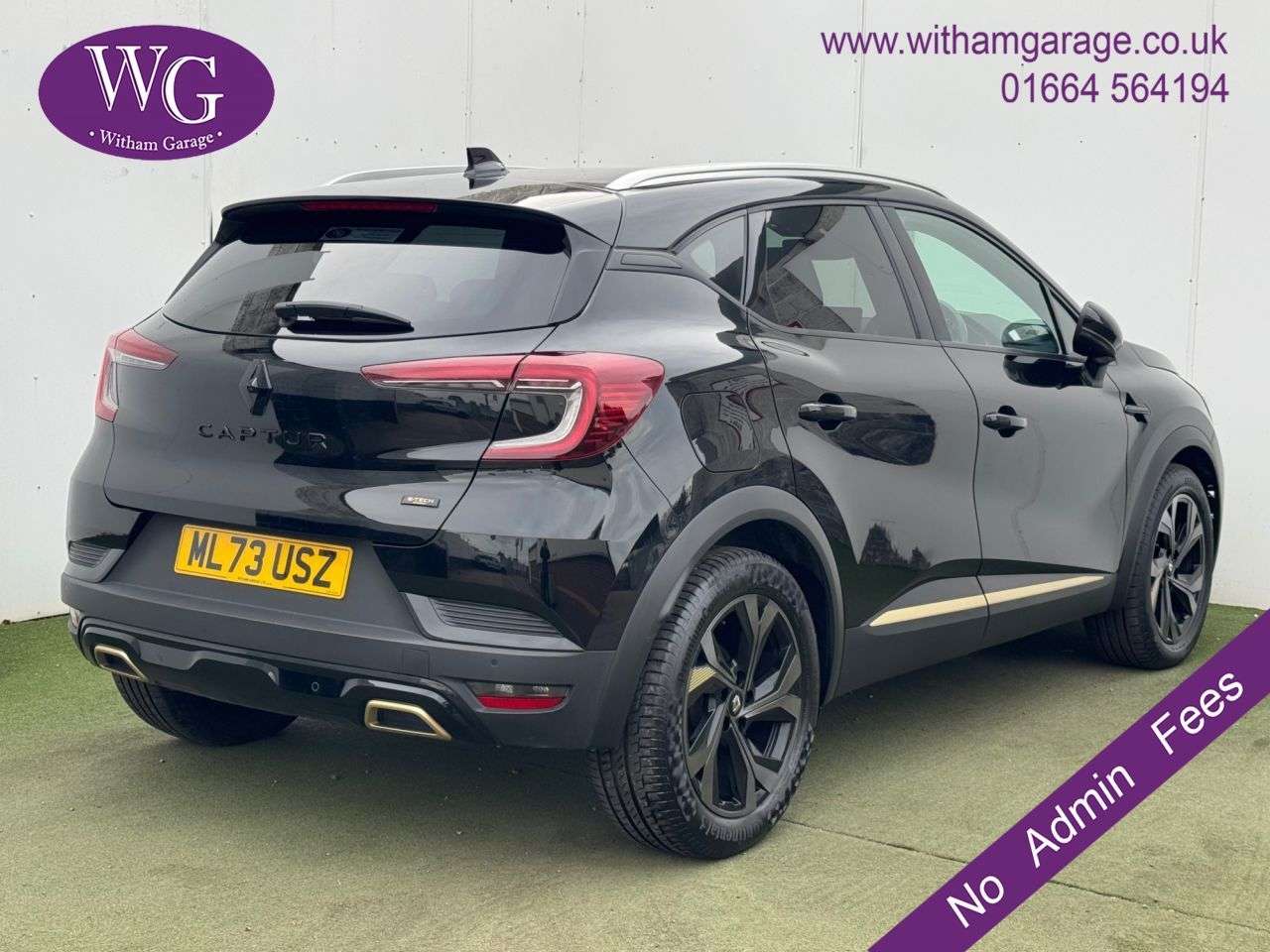 A 2023 RENAULT CAPTUR 1.6 E-TECH E-Tech engineered SUV 5dr Petrol Hybrid Auto Euro 6 (s/s) (145 p A 2023 RENAULT CAPTUR 1.6 E-TECH E-Tech engineered SUV 5dr Petrol Hybrid Auto Euro 6 (s/s) (145 p