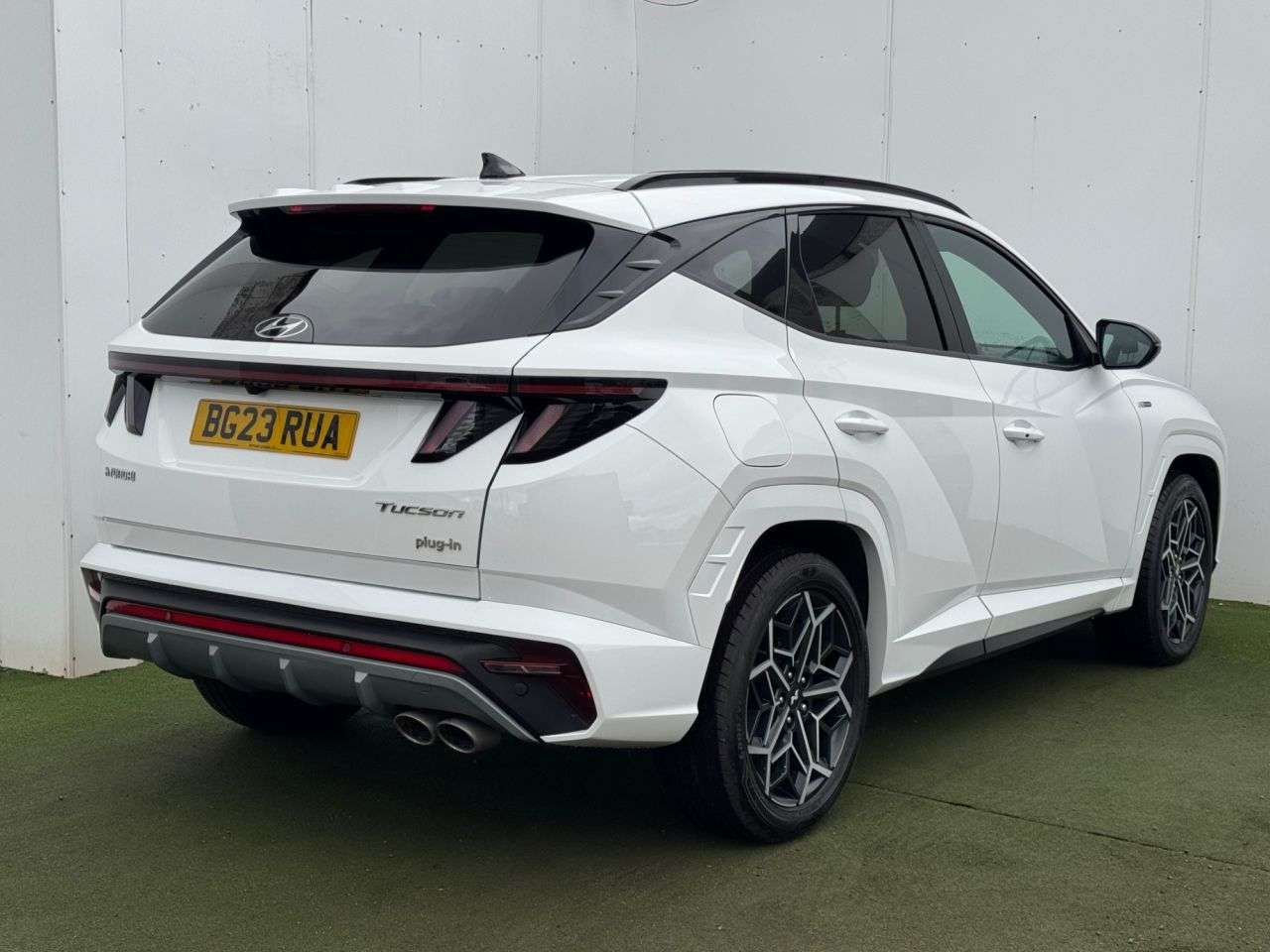 A 2023 HYUNDAI TUCSON 1.6 T-GDi 13.8kWh N Line SUV 5dr Petrol Plug-in Hybrid Auto 4WD Euro 6 (s/s A 2023 HYUNDAI TUCSON 1.6 T-GDi 13.8kWh N Line SUV 5dr Petrol Plug-in Hybrid Auto 4WD Euro 6 (s/s