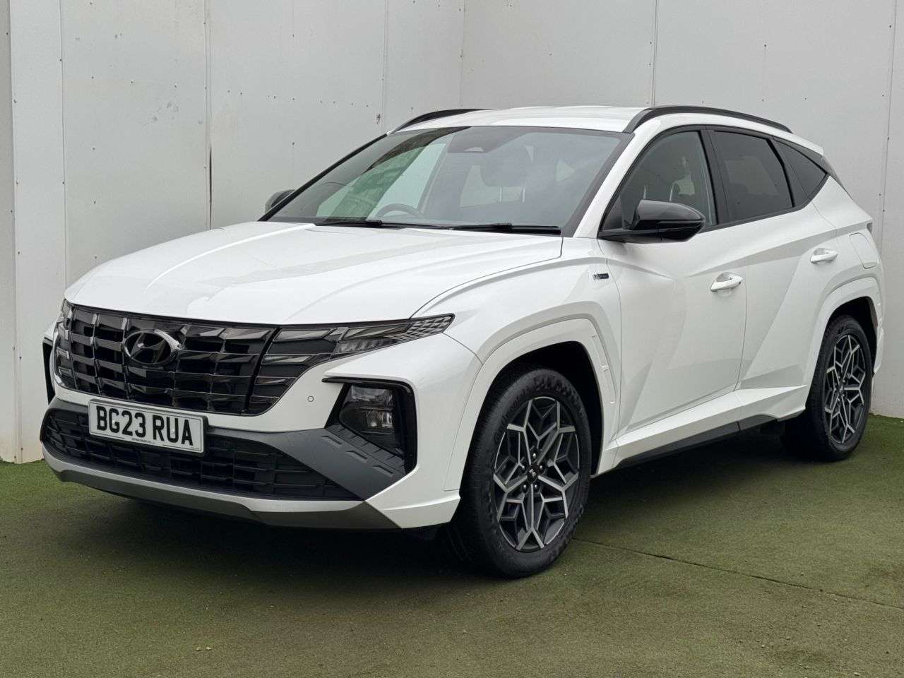 A 2023 HYUNDAI TUCSON 1.6 T-GDi 13.8kWh N Line SUV 5dr Petrol Plug-in Hybrid Auto 4WD Euro 6 (s/s A 2023 HYUNDAI TUCSON 1.6 T-GDi 13.8kWh N Line SUV 5dr Petrol Plug-in Hybrid Auto 4WD Euro 6 (s/s