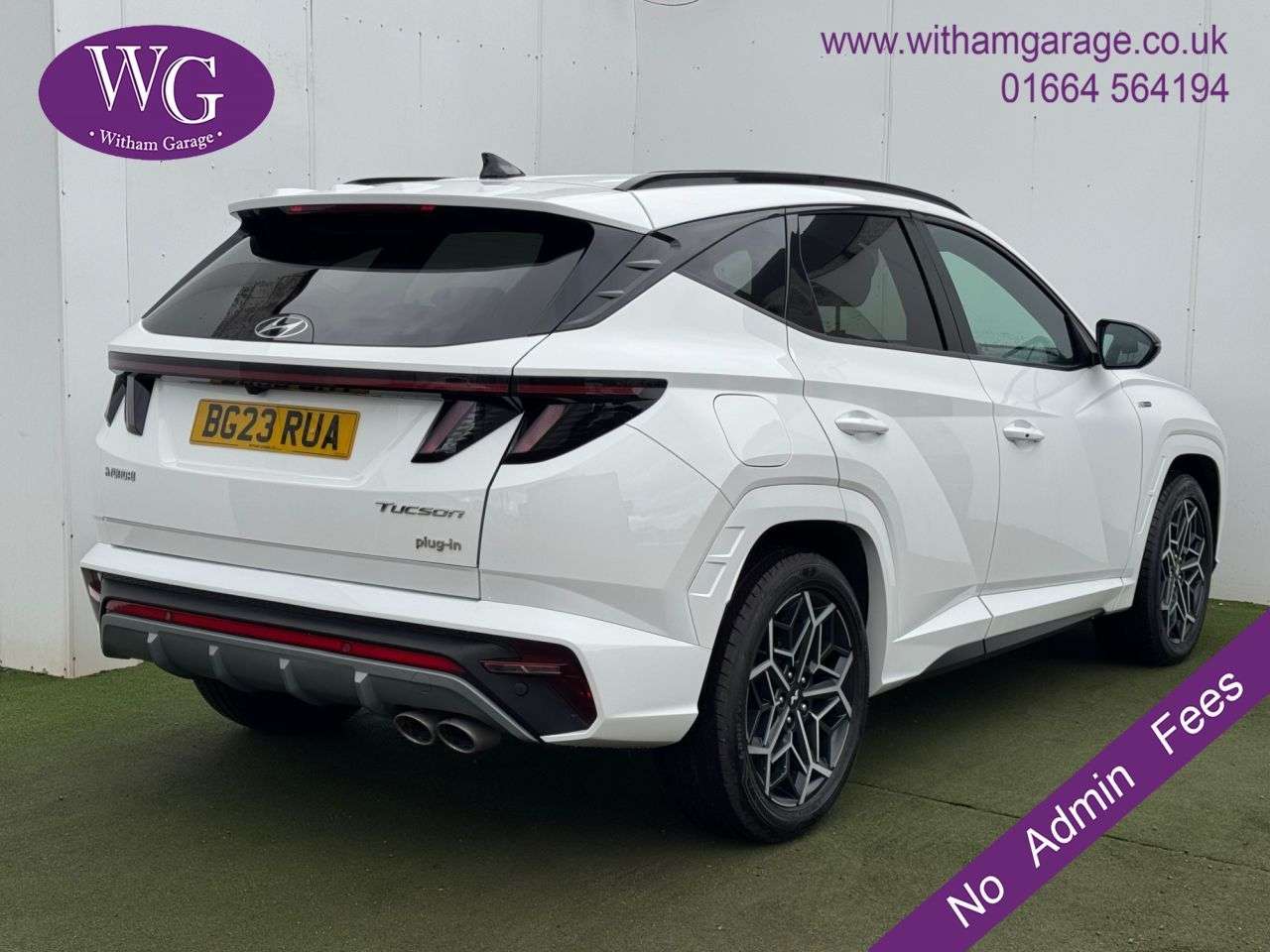 A 2023 HYUNDAI TUCSON 1.6 T-GDi 13.8kWh N Line SUV 5dr Petrol Plug-in Hybrid Auto 4WD Euro 6 (s/s A 2023 HYUNDAI TUCSON 1.6 T-GDi 13.8kWh N Line SUV 5dr Petrol Plug-in Hybrid Auto 4WD Euro 6 (s/s