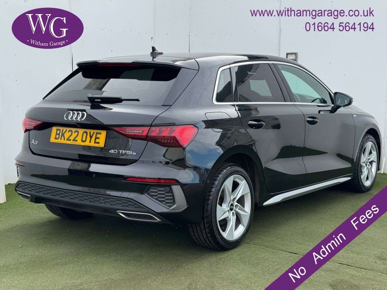 A 2022 AUDI A3 1.4 TFSIe 40 S line Sportback 5dr Petrol Plug-in Hybrid S Tronic Euro 6 (s/ A 2022 AUDI A3 1.4 TFSIe 40 S line Sportback 5dr Petrol Plug-in Hybrid S Tronic Euro 6 (s/