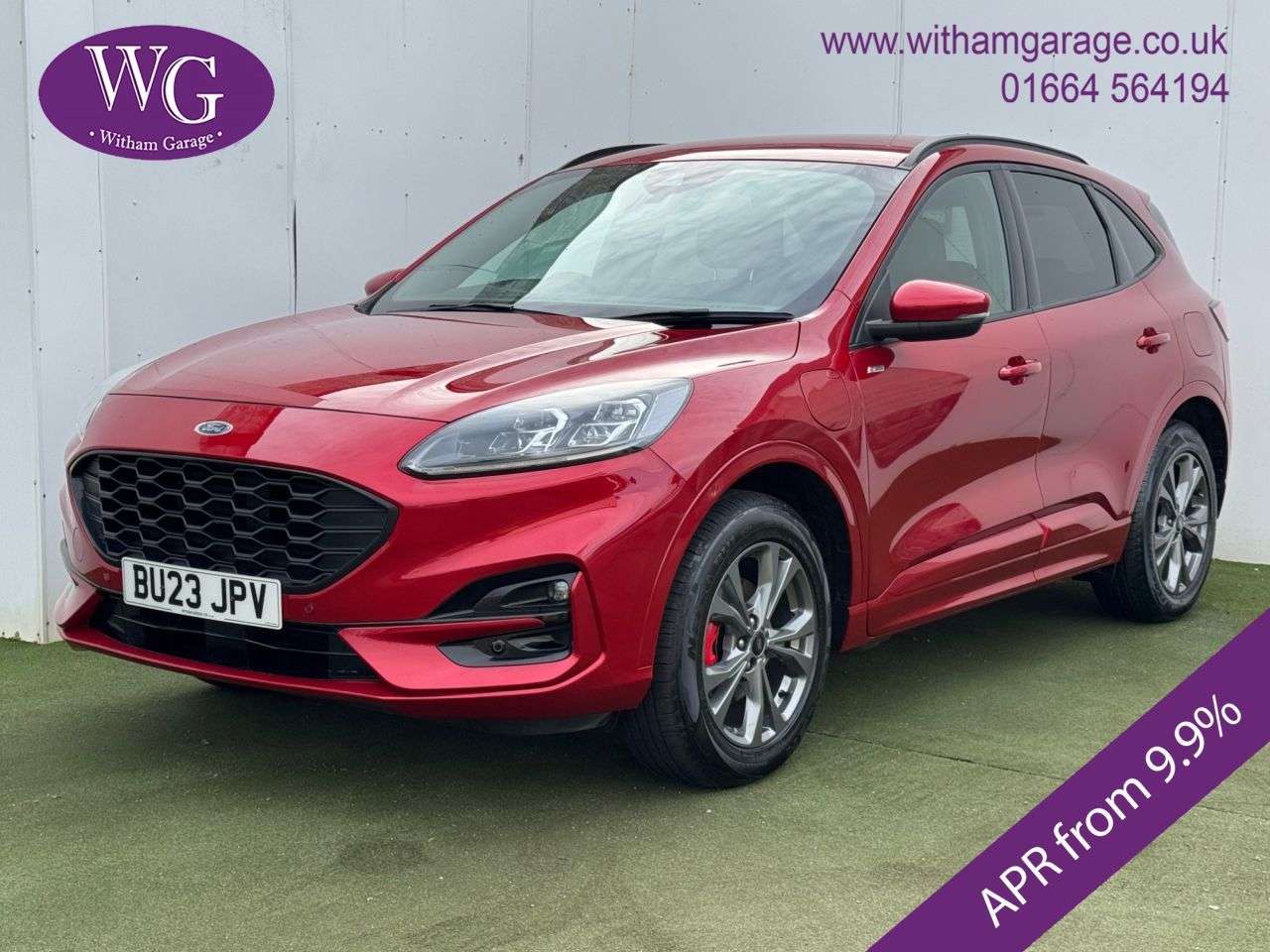 A 2023 FORD KUGA 2.5 EcoBoost Duratec 14.4kWh ST-Line SUV 5dr Petrol Plug-in Hybrid CVT Euro A 2023 FORD KUGA 2.5 EcoBoost Duratec 14.4kWh ST-Line SUV 5dr Petrol Plug-in Hybrid CVT Euro