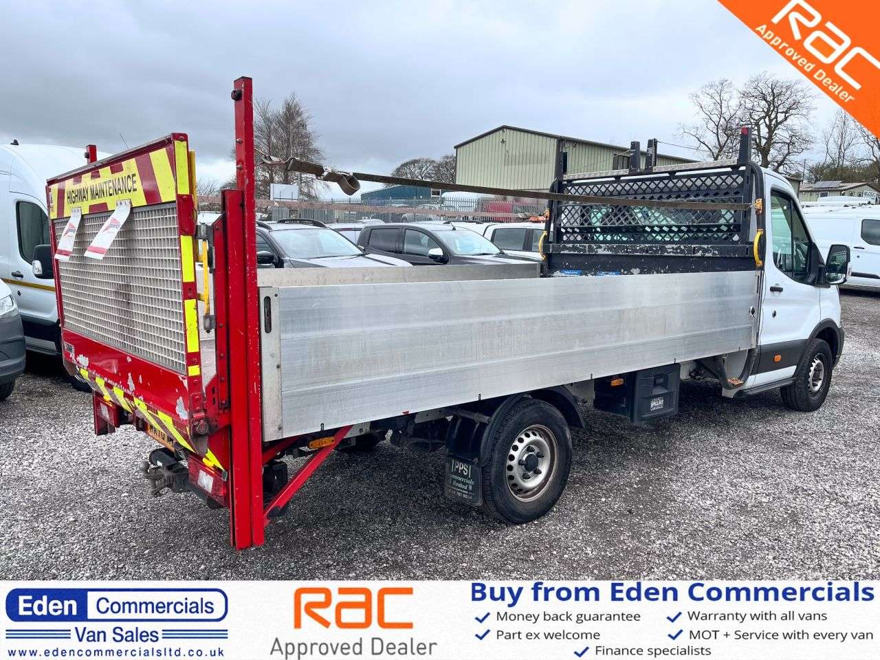 A 2020 FORD TRANSIT 2.0 350 LEADER C/C ECOBLUE 5d 129 BHP | DROPSIDE TAILLIFT RAC Dealership wi A 2020 FORD TRANSIT 2.0 350 LEADER C/C ECOBLUE 5d 129 BHP | DROPSIDE TAILLIFT RAC Dealership wi