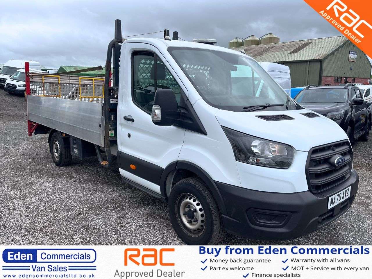 A 2020 FORD TRANSIT 2.0 350 LEADER C/C ECOBLUE 5d 129 BHP | DROPSIDE TAILLIFT RAC Dealership wi A 2020 FORD TRANSIT 2.0 350 LEADER C/C ECOBLUE 5d 129 BHP | DROPSIDE TAILLIFT RAC Dealership wi