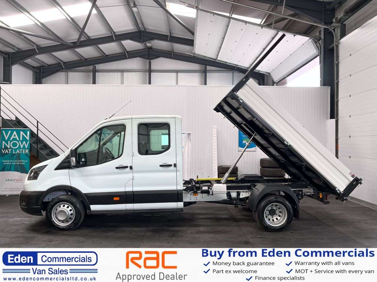 A 2024 FORD TRANSIT 2.0 350 EcoBlue Leader Chassis Double Cab 4dr Diesel Manual RWD L3 Euro 6 ( A 2024 FORD TRANSIT 2.0 350 EcoBlue Leader Chassis Double Cab 4dr Diesel Manual RWD L3 Euro 6 (
