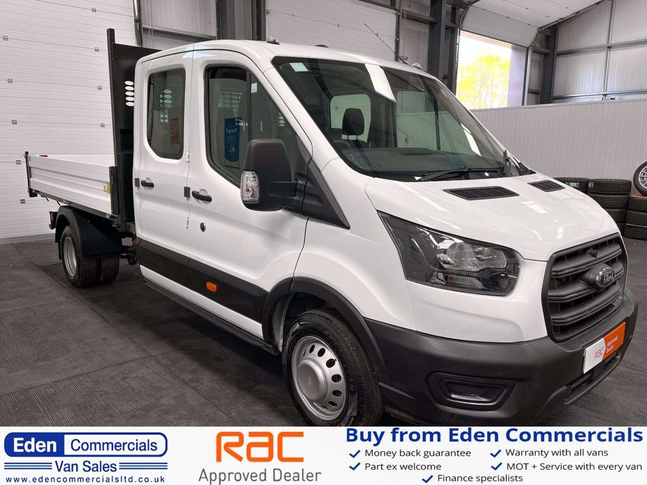 A 2024 FORD TRANSIT 2.0 350 EcoBlue Leader Chassis Double Cab 4dr Diesel Manual RWD L3 Euro 6 ( A 2024 FORD TRANSIT 2.0 350 EcoBlue Leader Chassis Double Cab 4dr Diesel Manual RWD L3 Euro 6 (