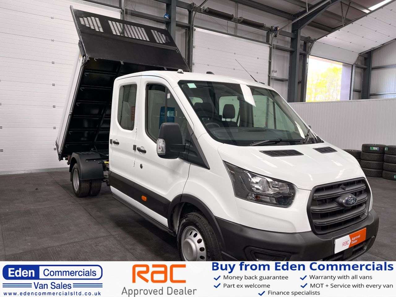 A 2024 FORD TRANSIT 2.0 350 EcoBlue Leader Chassis Double Cab 4dr Diesel Manual RWD L3 Euro 6 ( A 2024 FORD TRANSIT 2.0 350 EcoBlue Leader Chassis Double Cab 4dr Diesel Manual RWD L3 Euro 6 (