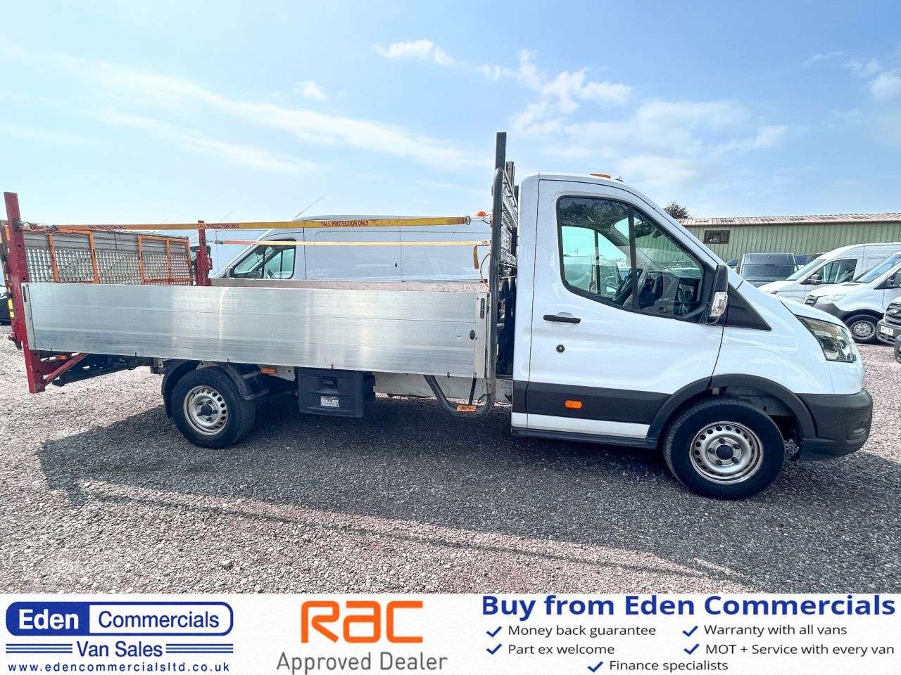 A 2020 FORD TRANSIT 2.0 350 LEADER C/C ECOBLUE 129 BHP DROPSIDE WITH TAIL LIFT NEW TIMING BELT A 2020 FORD TRANSIT 2.0 350 LEADER C/C ECOBLUE 129 BHP DROPSIDE WITH TAIL LIFT NEW TIMING BELT