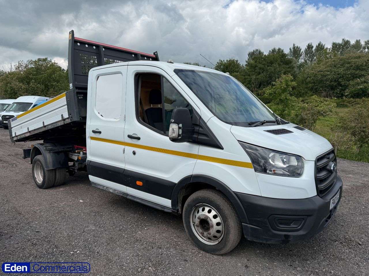 A 2021 FORD TRANSIT 2.0 350 LEADER CRC ECOBLUE 129 BHP DOUBLE CAB TIPPER A 2021 FORD TRANSIT 2.0 350 LEADER CRC ECOBLUE 129 BHP DOUBLE CAB TIPPER