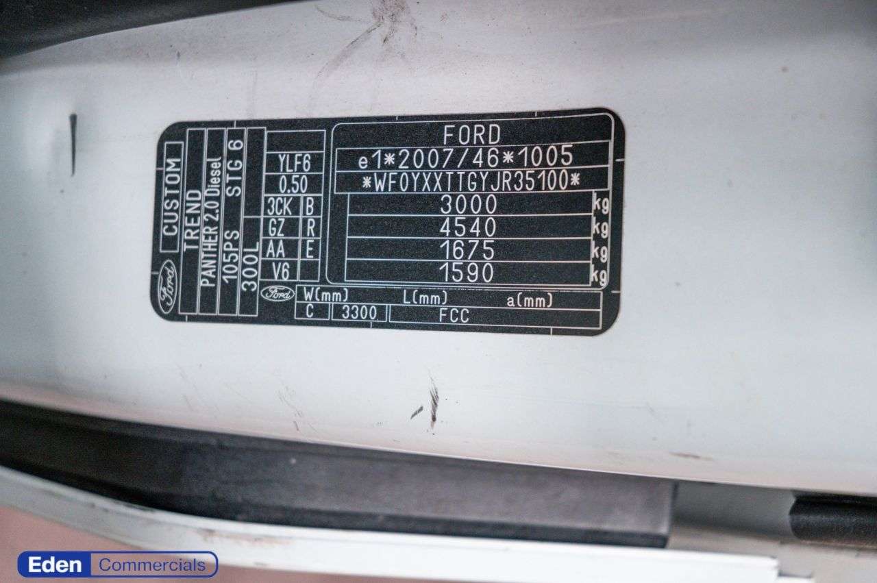 2018 FORD TRANSIT CUSTOM 2018 FORD TRANSIT CUSTOM