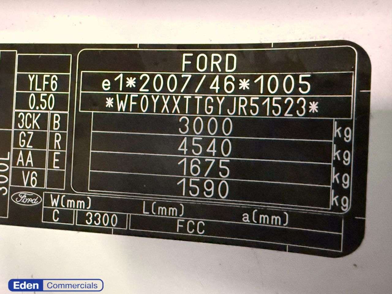 2019 FORD TRANSIT CUSTOM 2019 FORD TRANSIT CUSTOM