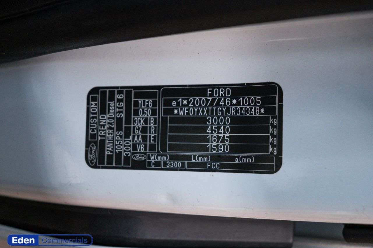 2018 FORD TRANSIT CUSTOM 2018 FORD TRANSIT CUSTOM