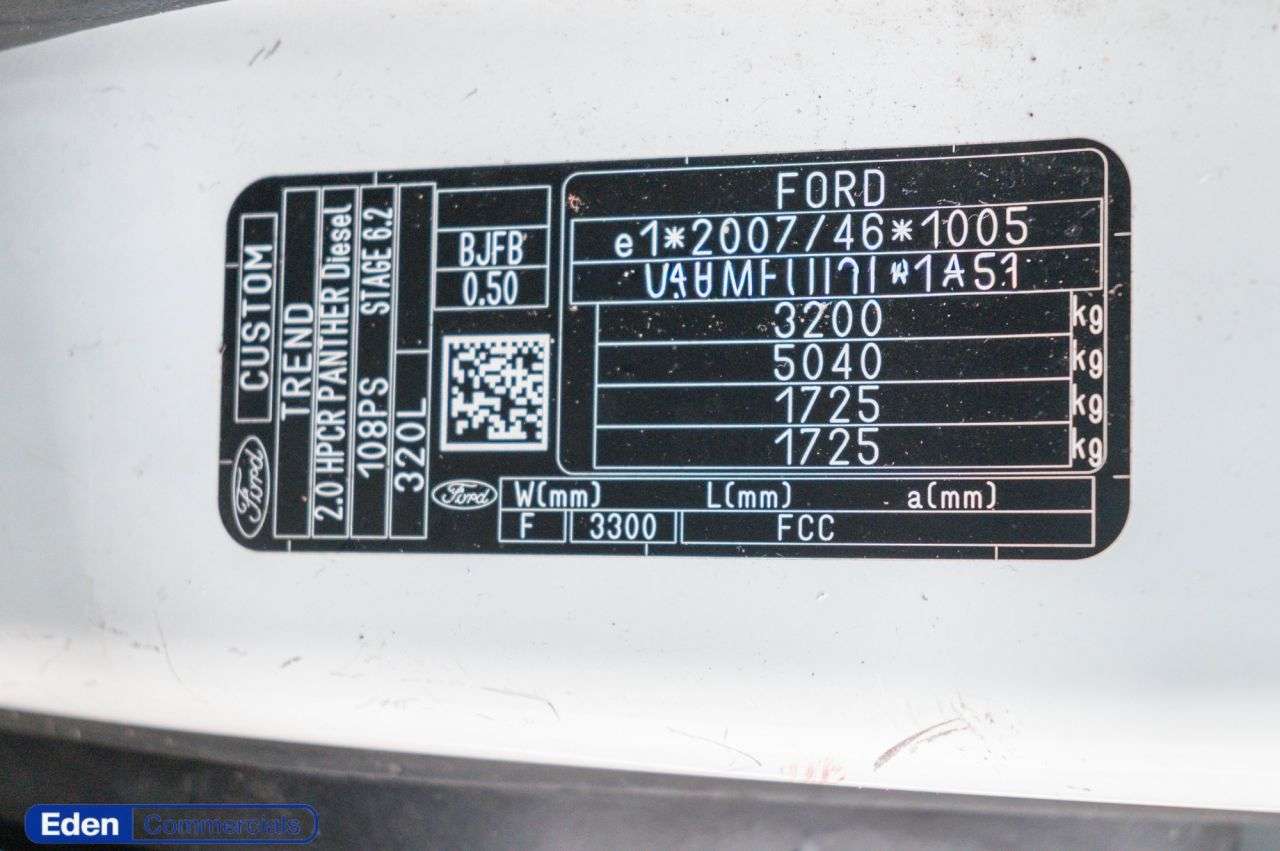 2020 FORD TRANSIT CUSTOM 2020 FORD TRANSIT CUSTOM