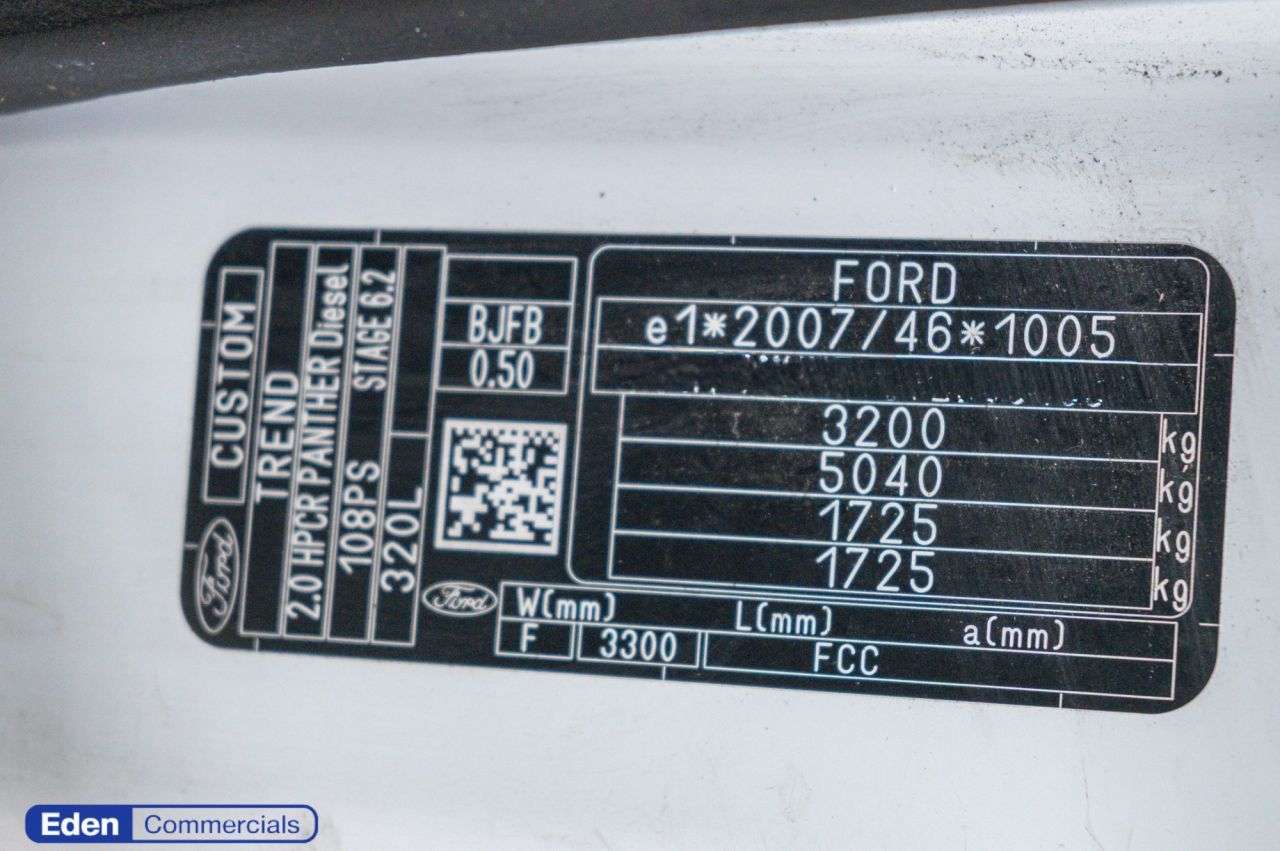 2020 FORD TRANSIT CUSTOM 2020 FORD TRANSIT CUSTOM