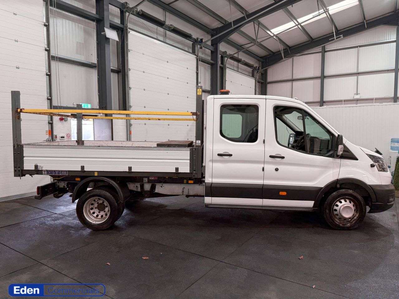 A 2021 FORD TRANSIT 2.0 350 EcoBlue LWB Double Cab TIPPER (130 ps) NEW WET BELT - UK DELIVERY A 2021 FORD TRANSIT 2.0 350 EcoBlue LWB Double Cab TIPPER (130 ps) NEW WET BELT - UK DELIVERY