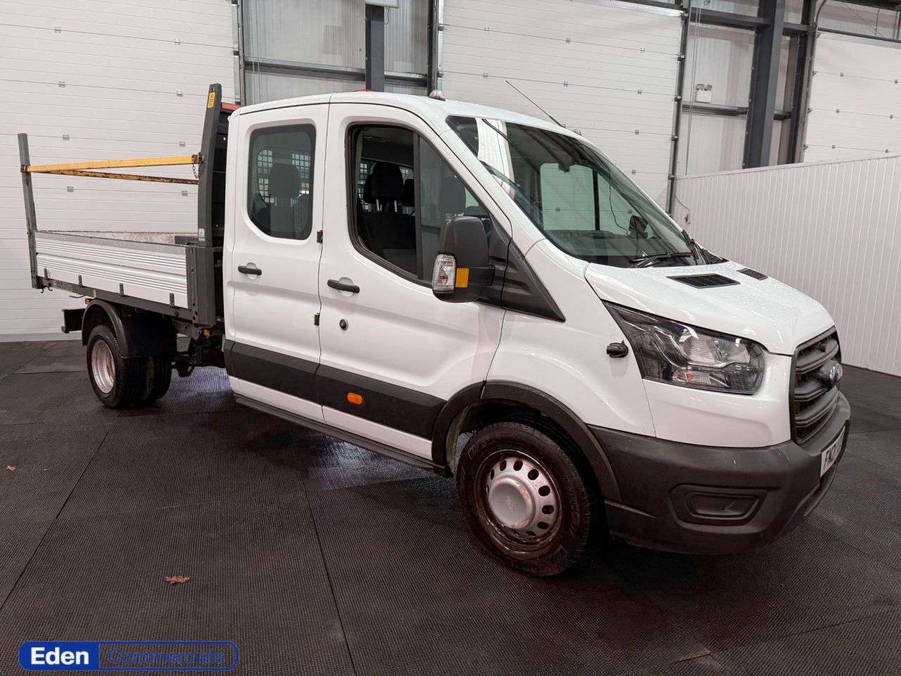 A 2021 FORD TRANSIT 2.0 350 EcoBlue LWB Double Cab TIPPER (130 ps) NEW WET BELT - UK DELIVERY A 2021 FORD TRANSIT 2.0 350 EcoBlue LWB Double Cab TIPPER (130 ps) NEW WET BELT - UK DELIVERY