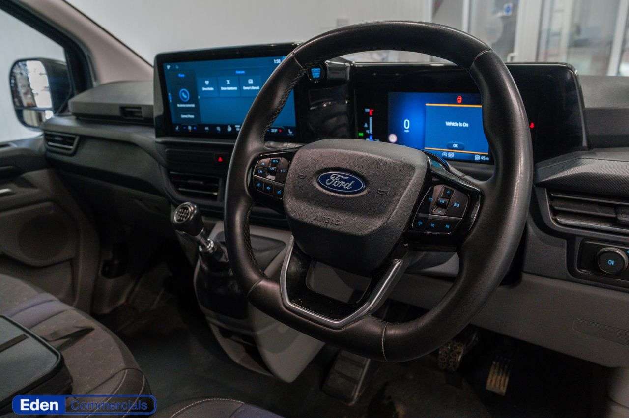 A 2024 FORD TRANSIT CUSTOM 2.0 300 EcoBlue Limited L1 H1 Euro 6 (s/s) (136 ps) FORD WARRANTY AUGUST 20 A 2024 FORD TRANSIT CUSTOM 2.0 300 EcoBlue Limited L1 H1 Euro 6 (s/s) (136 ps) FORD WARRANTY AUGUST 20