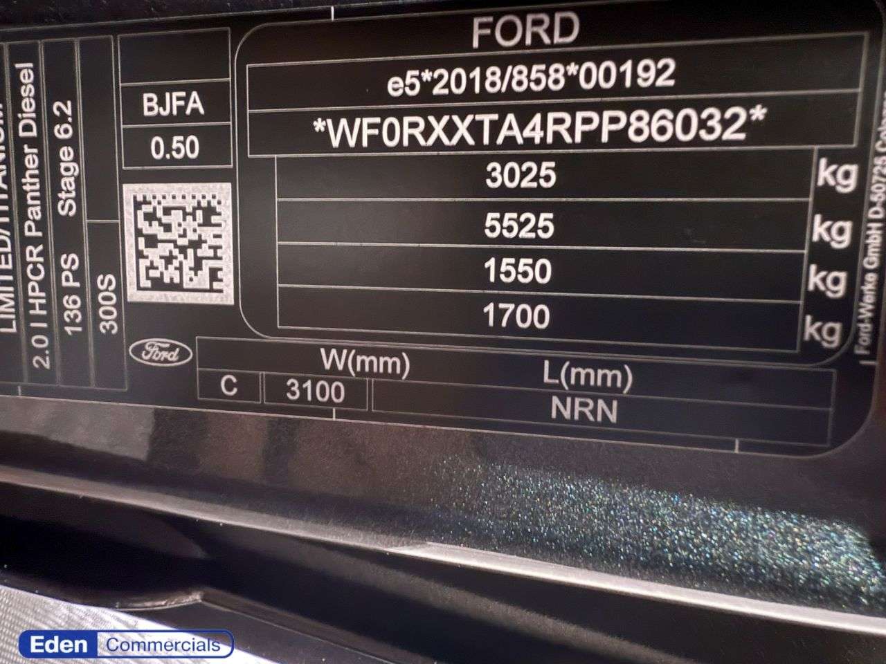 2024 FORD TRANSIT CUSTOM 2024 FORD TRANSIT CUSTOM