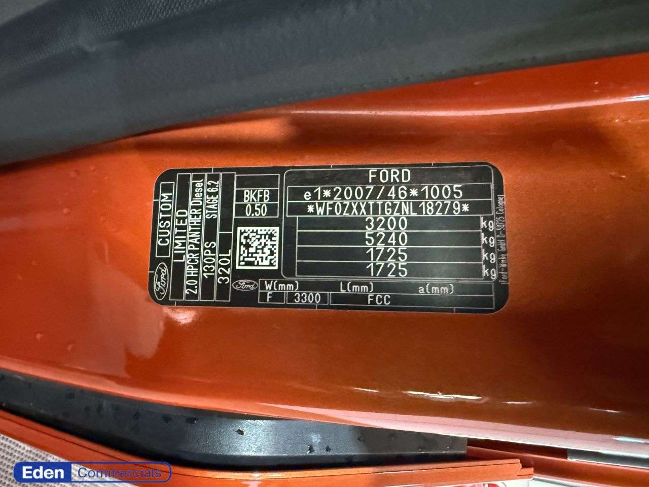 2022 FORD TRANSIT CUSTOM 2022 FORD TRANSIT CUSTOM