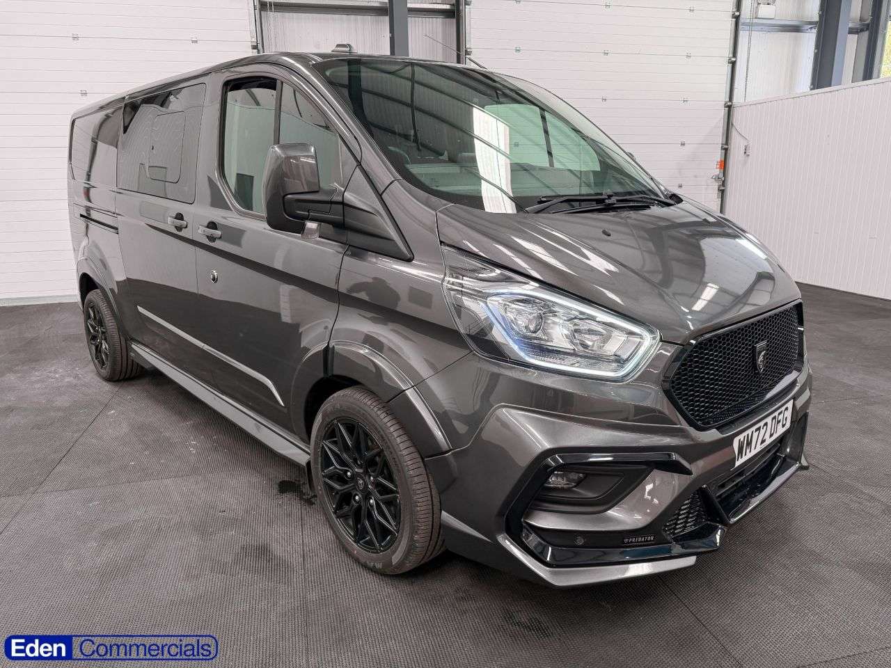 A 2022 FORD TRANSIT CUSTOM 2.0 320 EcoBlue Limited Crew Van Double Cab 5dr Diesel Auto L2 H1 Euro 6 (1 A 2022 FORD TRANSIT CUSTOM 2.0 320 EcoBlue Limited Crew Van Double Cab 5dr Diesel Auto L2 H1 Euro 6 (1
