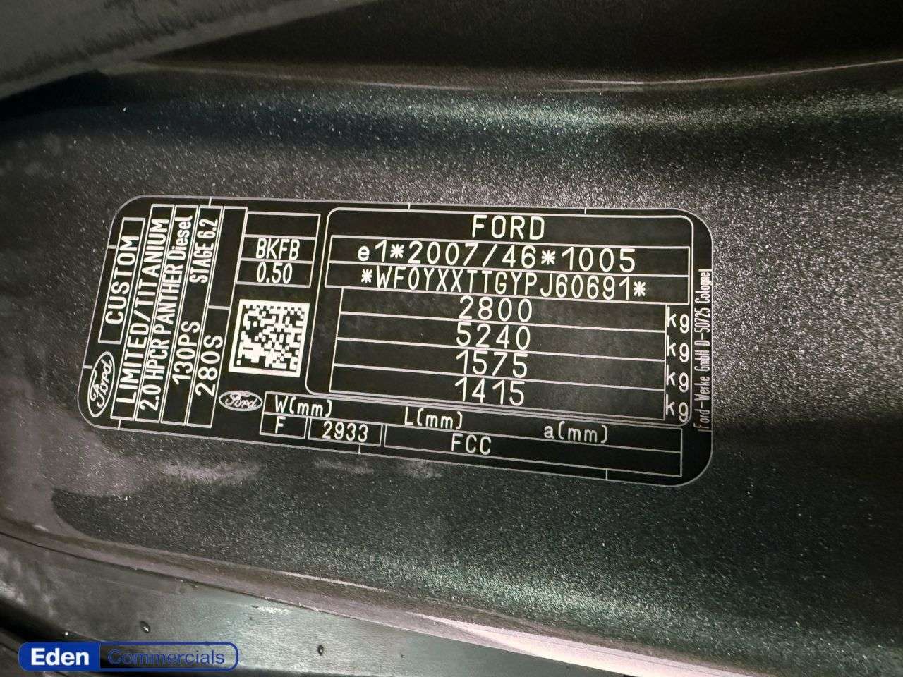 2023 FORD TRANSIT CUSTOM 2023 FORD TRANSIT CUSTOM