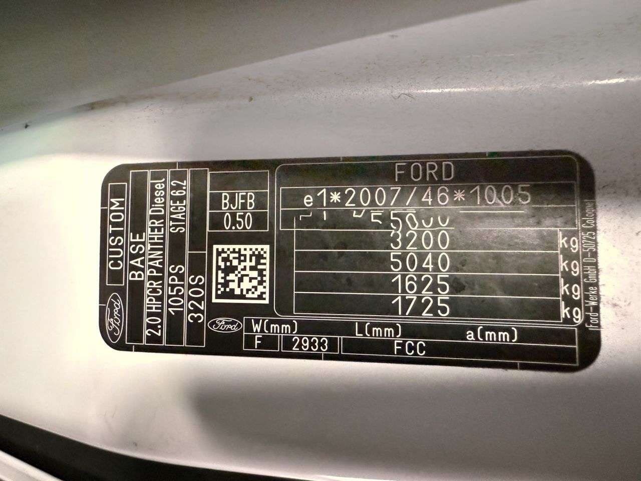 2022 FORD TRANSIT CUSTOM 2022 FORD TRANSIT CUSTOM