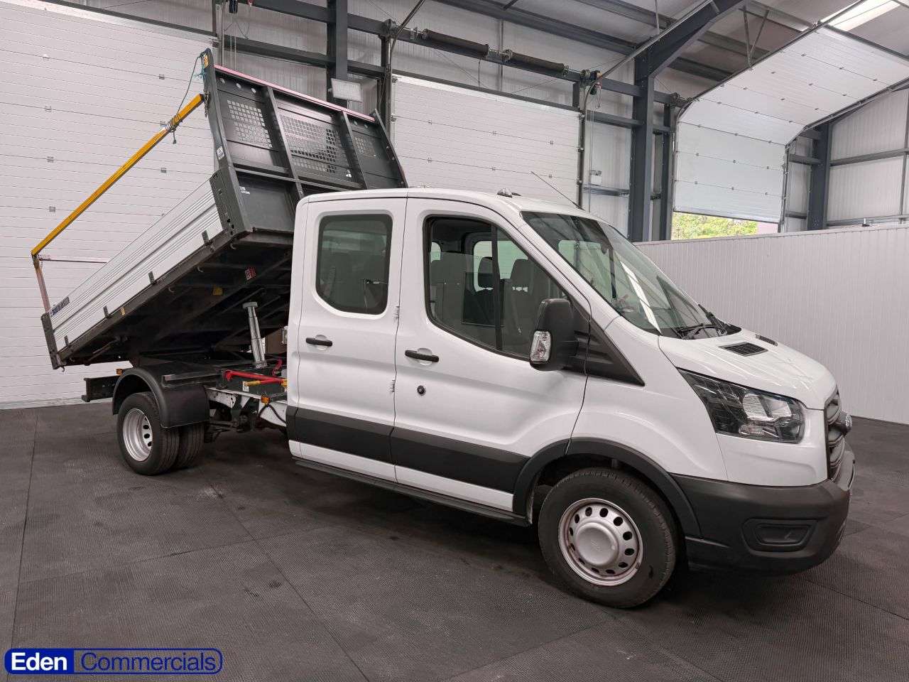 A 2023 FORD TRANSIT 2.0 350 EcoBlue Chassis Double Cab RWD Tipper L3 Euro 6 (s/s) (130 ps) RAC A 2023 FORD TRANSIT 2.0 350 EcoBlue Chassis Double Cab RWD Tipper L3 Euro 6 (s/s) (130 ps) RAC