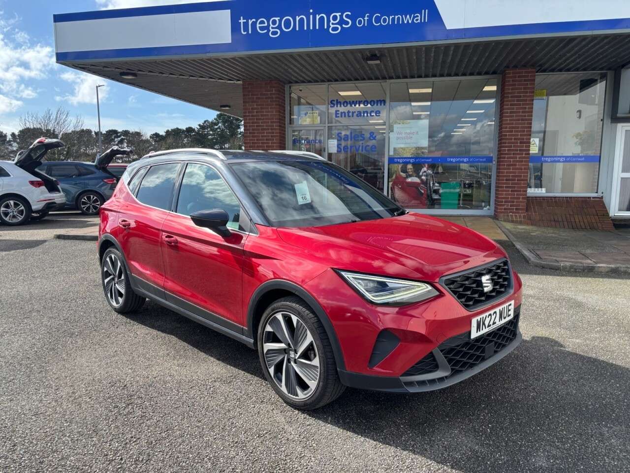 A 2022 SEAT ARONA 1.0 TSI FR Sport SUV 5dr Petrol Manual Euro 6 (s/s) (110 ps) A 2022 SEAT ARONA 1.0 TSI FR Sport SUV 5dr Petrol Manual Euro 6 (s/s) (110 ps)